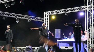 Gazza performs tchelete live at UNAM cultural festival 2019