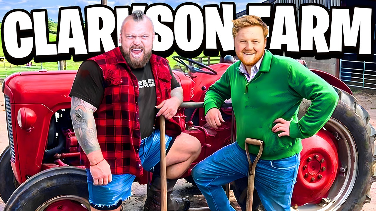 I Spent 24hrs W/ Kaleb Cooper on Clarkson's Farm | GOT BLEW OFF!!!