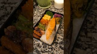 【お弁当作り】1分で見る!3分割フライパンでお弁当 #Shorts #お弁当 #obento