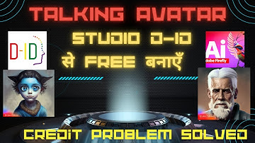 "Free Talking Avatar Tutorial | Generate AI Avatars with D-ID Studio & Text-to-Image AI Tool"