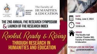Faculty of Humanities and Education Research Symposium