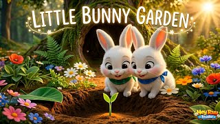 Little Bunny Garden | Coco & Lolo Grow Their First Carrot Garden 🐰🌱