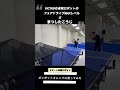 VICTAS卓球ロボット「ポンボットオムニプロ」に「まつしたこうじ」が挑戦！#short