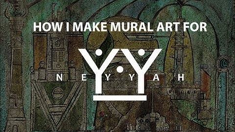 Neyyah Game Devlogs  - How I Make Mural Art (Using Photoshop!)