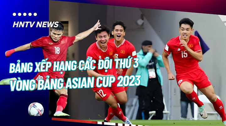 So sánh các đội thứ 3 asian cup 2023 năm 2024