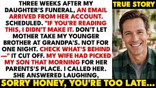 Three Weeks After My Daughter's Funeral An Email Arrived From Her Account