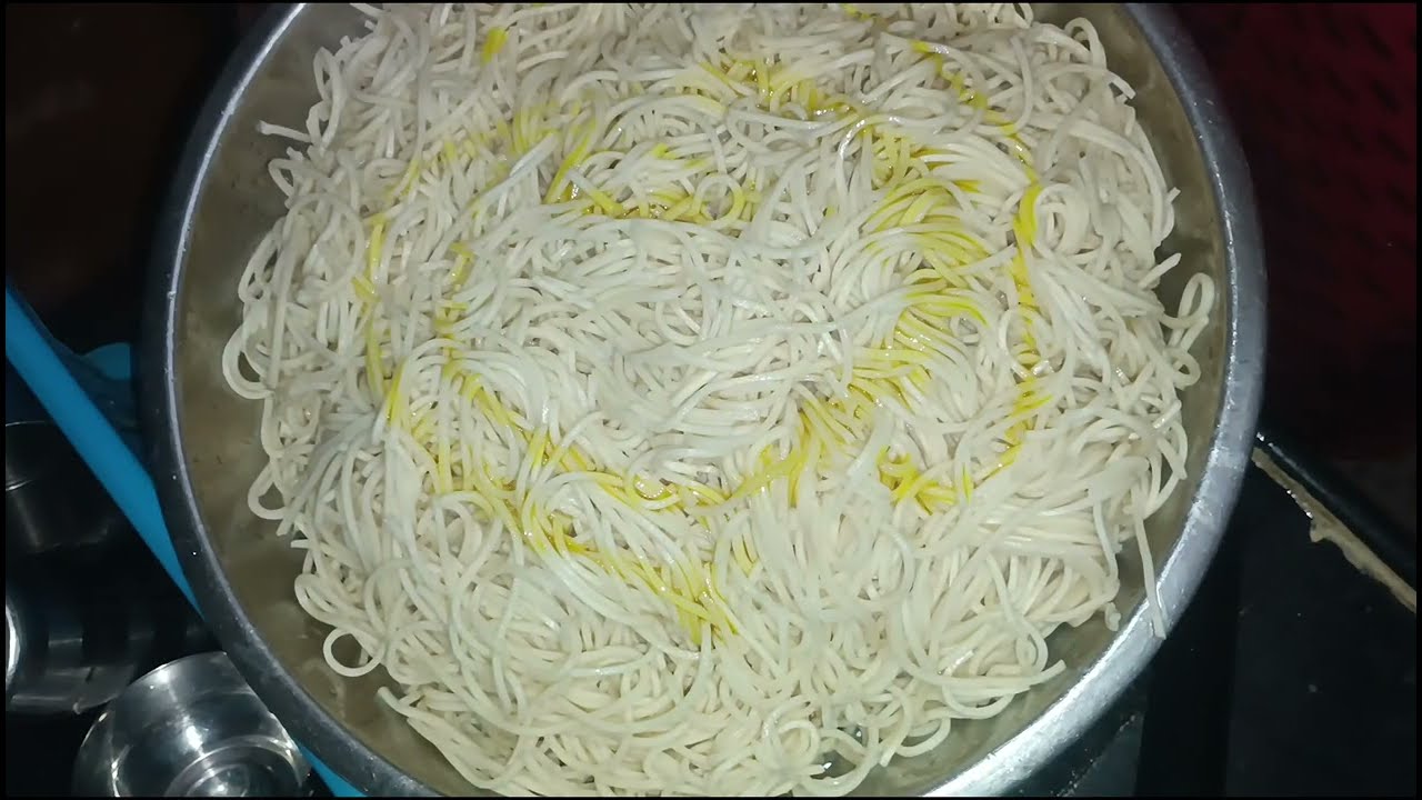 बच्चों की पार्टी 🥳🎉 चाउमीन नूडल्स बनाए इस तारीखे से।।