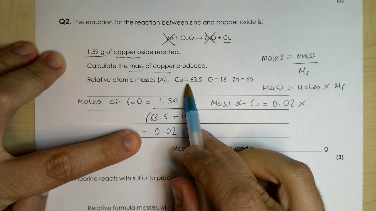 Chemical Calculations Extension YouTube