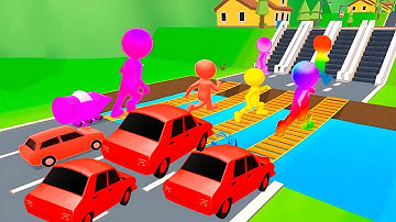 Shape shifting 🏃‍♂️🚗🚲🚦All Levels Gameplay Walkthrough Android,ios Max Level Ep75