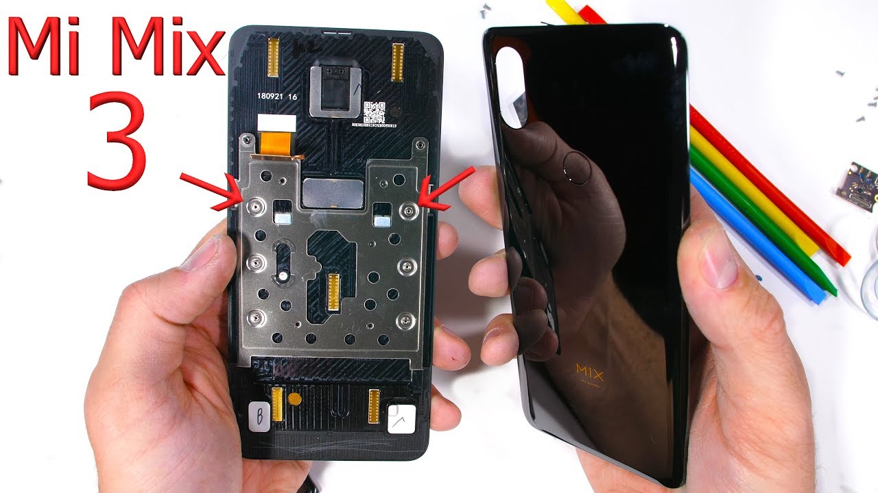 Xiaomi Mi Mix 3 - Demontage