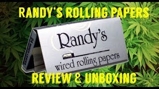 FULL MELT FUSION'S - RANDY'S WIRED ROLLING PAPERS REVIEW & UNBOXING #RawLife #RawLife