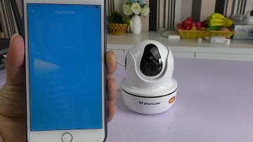 How to Configure VStarcam IP Camera C26S ethernet cable Connection?