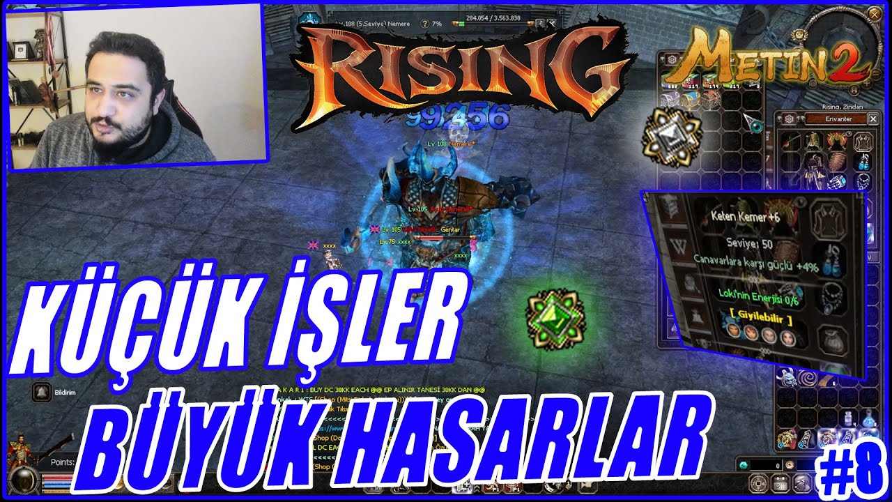 PARÇA PARÇA GELEN HASARLAR ÇIĞ OLUYOR !! || Rising #8 