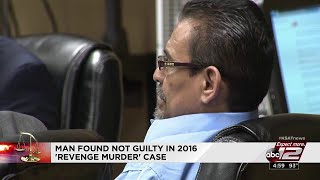 Video: Man found not guilty in 2016 'revenge murder' case
