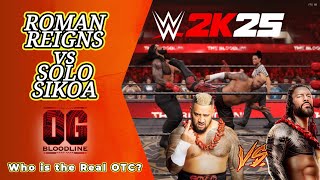 FULL MATCH 4K | Who is the Real OTC? WWE 2K25 #wwe2k25 #wwe2k #gaming screenshot 5