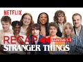 Stranger Things 4 | LE RÉCAP des saisons 1, 2 &amp; 3 par le cast | Netflix France