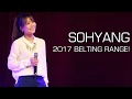 Sohyang 소향 - 2017 Belting Range!