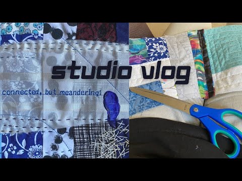 November Studio Vlog | Snow & Stitching Poetry