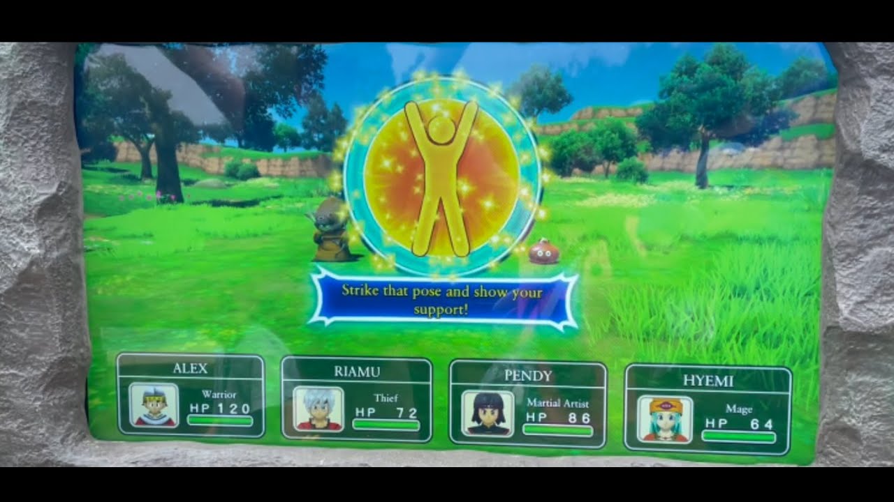 Dragon Quest Island Fight