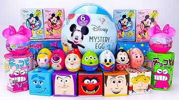 UNBOXING DISNEY Mickey SQUISHY Mystery Toys ASMR | NO TALKING