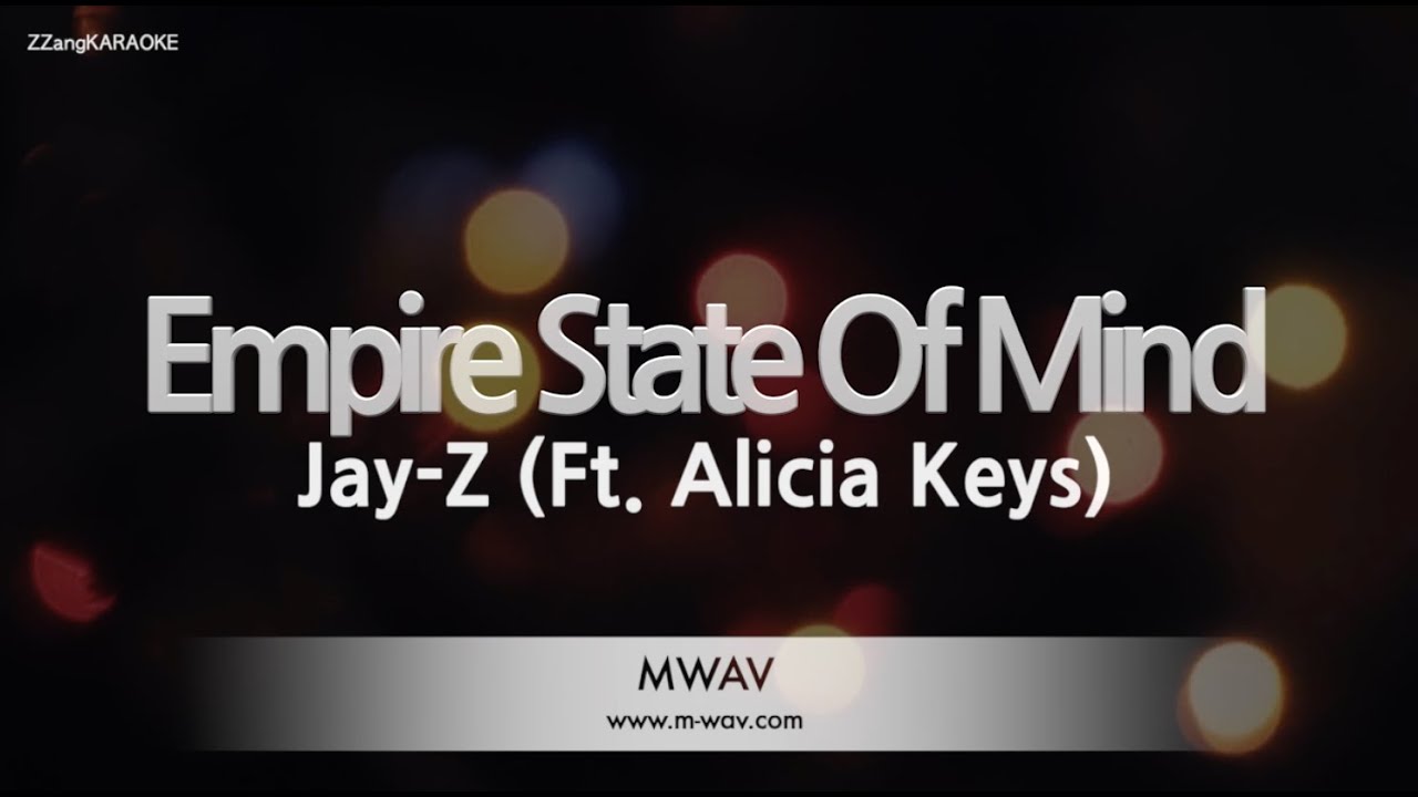 Empire State Of Mind Alicia Keys Karaoke