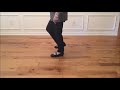 Achy Breaky Line Dance -- Teach & Demo  (Beginner level step breakdown)