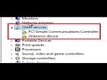 sửa lỗi pci simple communications controller - How to Install PCI Simple Communications Controller