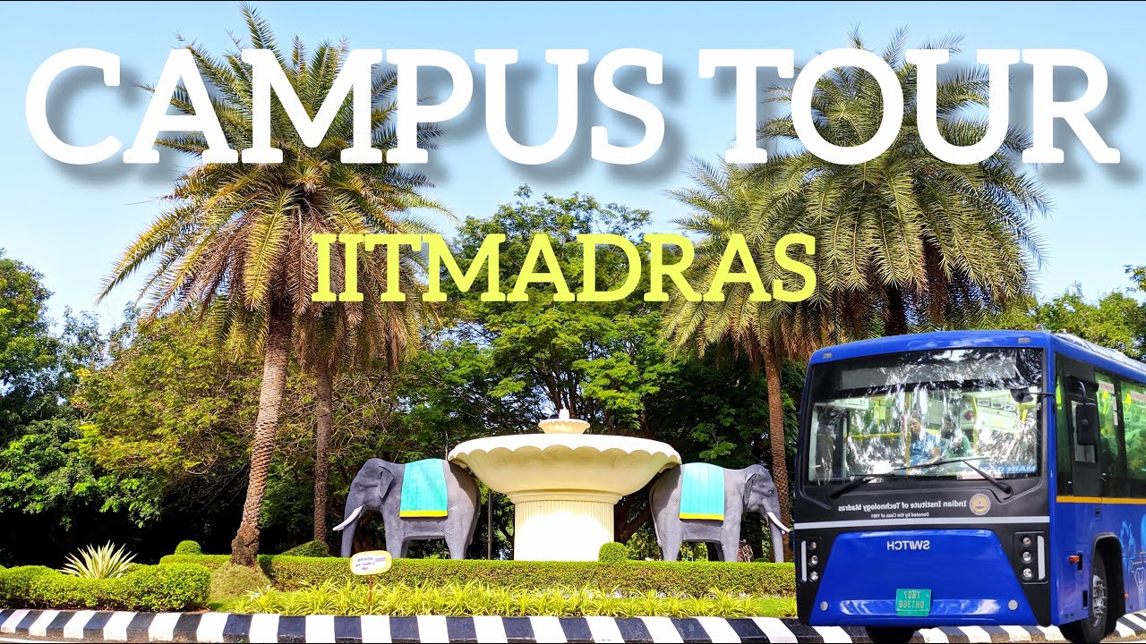 ✨️IITMADRAS Campus Tour😍 by Insti Bus 🚌 #iit #iitcampuslife #iitlife #beautyofcampus #studentlife