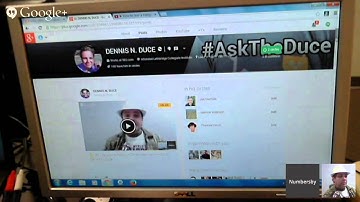 How to Join a Hangout On AIr Webinar or HOA by Dennis N. Duce