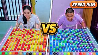 🧠💥⚡️Puzzle sort color ball game solve challenge very smart  ⭐️ level 01 screenshot 1
