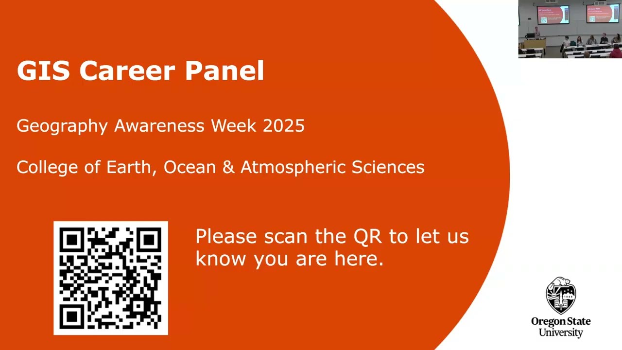 GIS Career Panel | Geography Awareness Week 2025