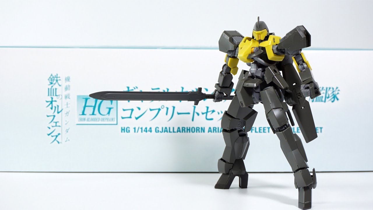 Gunpla HG Iron Blooded Orphans Iok Kujan's Graze YouTube