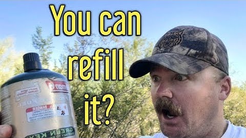 How to fill a one pound propane bottle! Do it the right way and save some money!