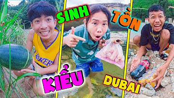 Thái Chuối | Thử Thách Một Ngày Sinh Tồn Dubai Lầy Lội