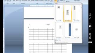 Learn how to use the Insert tab.