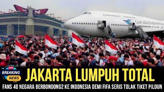 Download Lagu INI BENAR GILA‼️RIBUAN FANS 40 NEGARA TIBA DI JAKARTA DEMI REBUT TIKER FIFA SERIS \u0026 TOLAK PILDUN MP3
