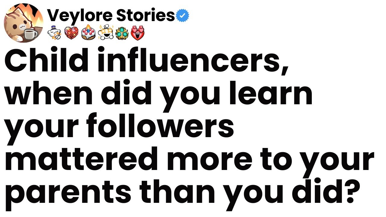 Child influencers, when did you learn your followers mattered more to your parents than you did?