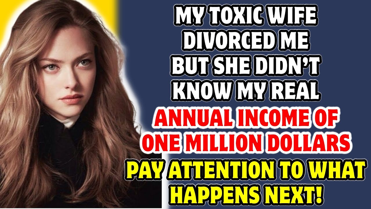 My Toxic Wife Divorced Me But She Didn’t Know My Real Annual Of