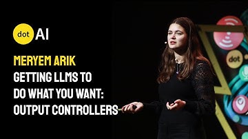 dotAI 2024 - Meryem Arik - Getting LLMs to do what you want: Output controllers