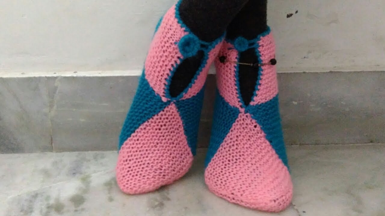 Easy Two coloured stylish socks in Hindi♥Latest YouTube