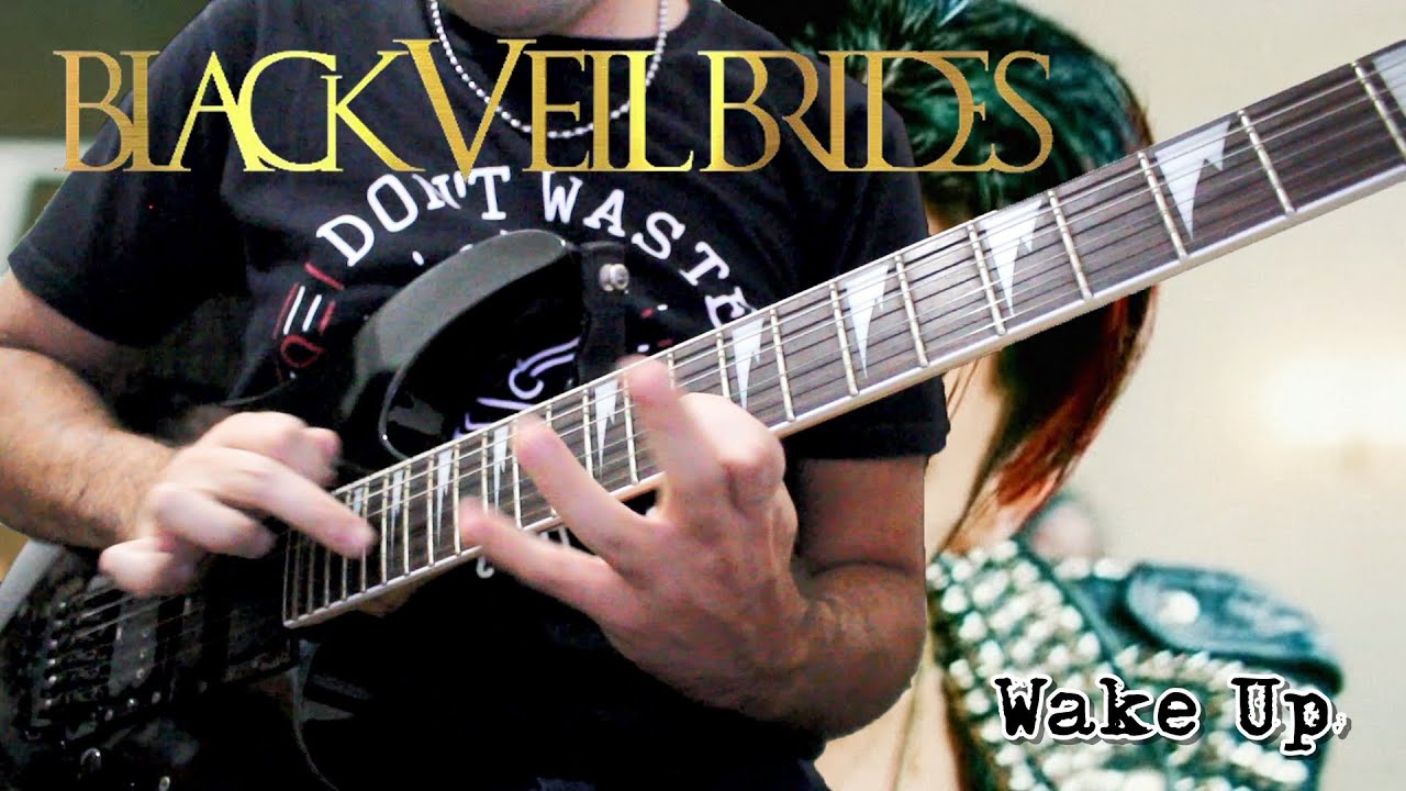 Black Veil Brides Wake Up (Guitar Solo Cover + TABS) YouTube