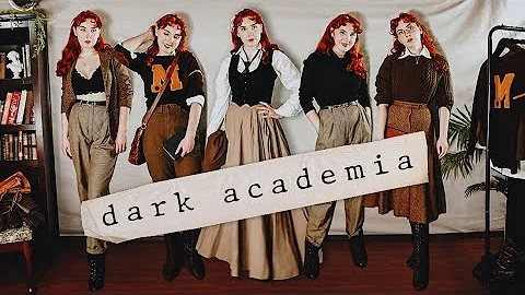 20 Dark Academia Outfits! *with a vintage twist*