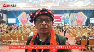 Peserta Paralegal Justice Award Asal Aceh Melaporkan dari Jakarta