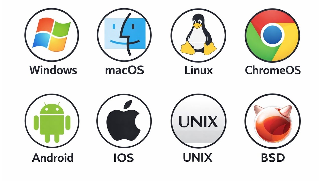 Every Operating System Explained in 6 Minutes - YouTube