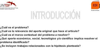 Partes del Artículo Científico Partes del Artículo Científico