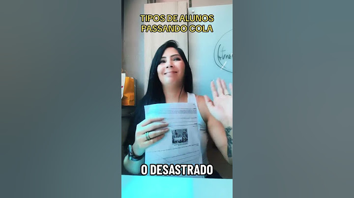 E você qual a sua cola ? #professor #professora #alunos