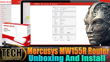 Mercusys 150Mbps Wireless N Router MW155R Unboxing | improve Wi-Fi coverage MW155R router
