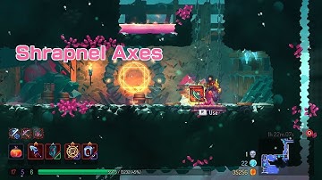 finding the rare SHRAPNEL AXES Blueprint in the Cavern