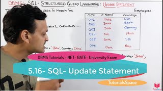 5.16- What is Update Statement in sql | SQL Online Free Course | Microsoft Sql Server | Learn Sql