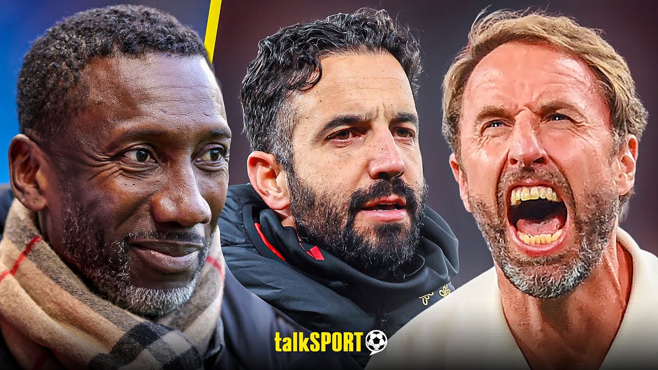 "TEMPERAMENT!" Jimmy Floyd Hasselbaink INSISTS Gareth Southgate would be EXCELLENT at Man United!